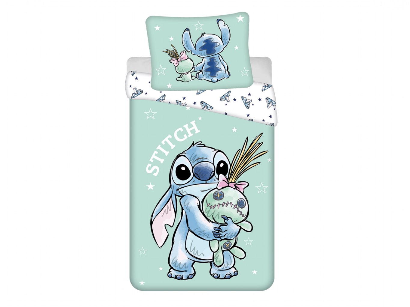 Jerry Fabrics Povlečení Lilo a Stitch Buddies 140x200, 70x90 cm