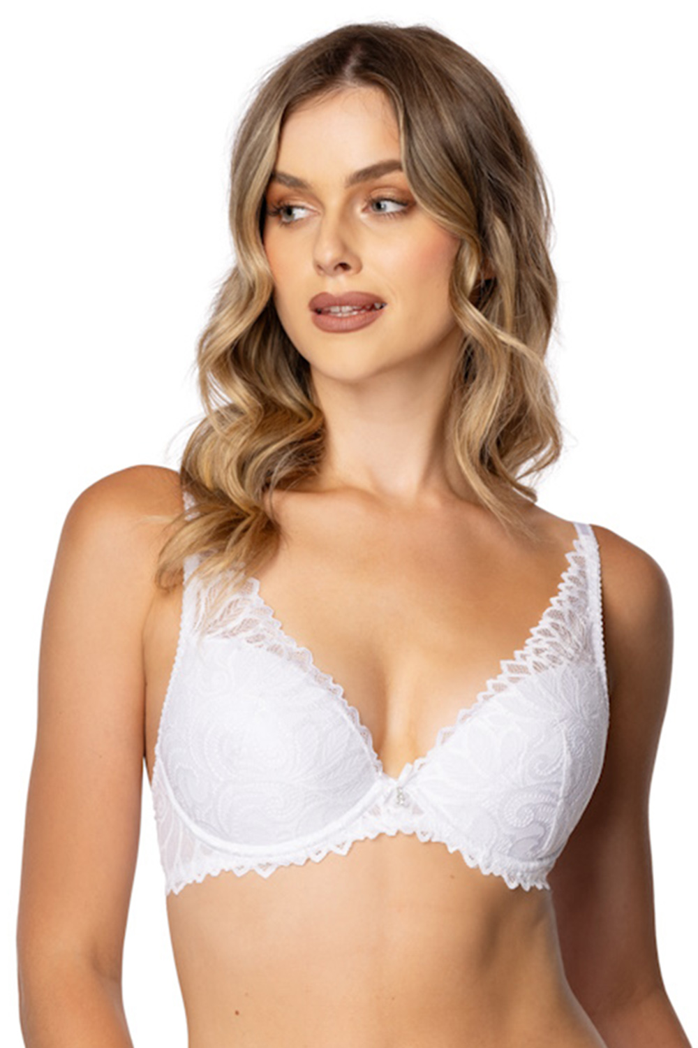 Podprsenka Mat 3931/11 Nerine - Push - up Barva: Bílá, Velikost: 75E