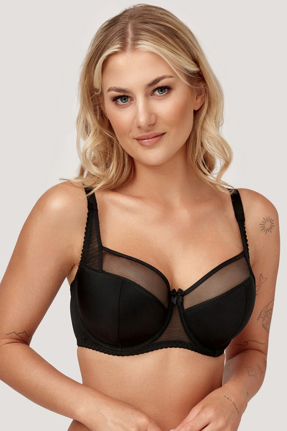 Podprsenka Azal Nikola - výprodej Barva: Černá, Velikost: 85D