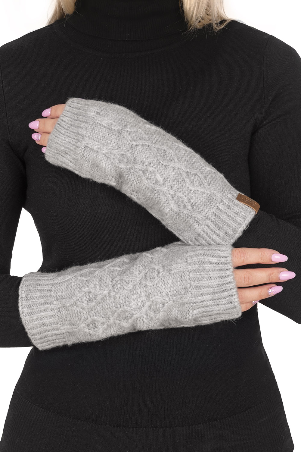 Dámské rukávky Vivisence 7216 - rukavice Barva: Šedá, Velikost: UNI