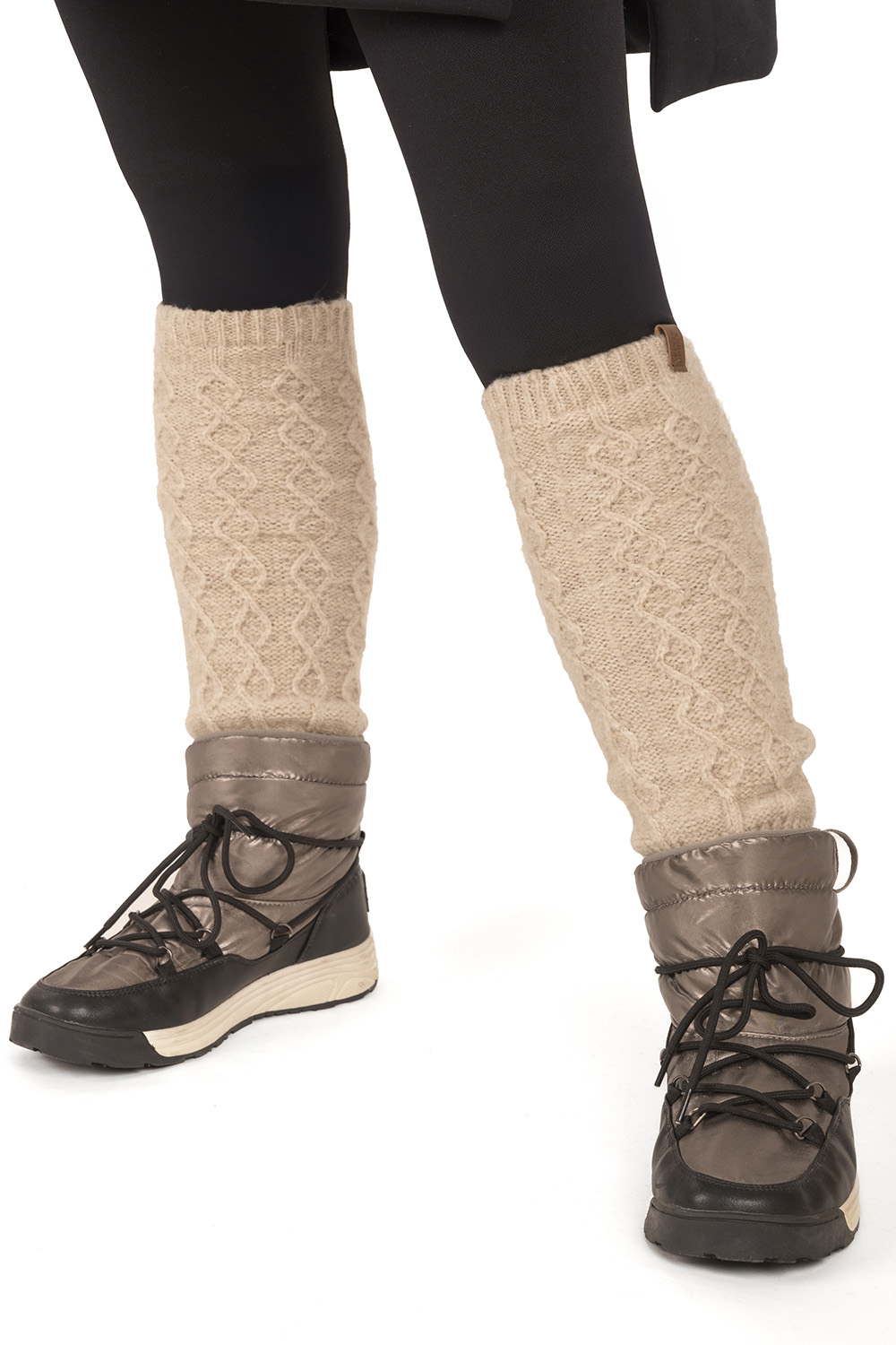 Návleky na nohy Vivisence 7300 Barva: Béžová, Velikost: UNI