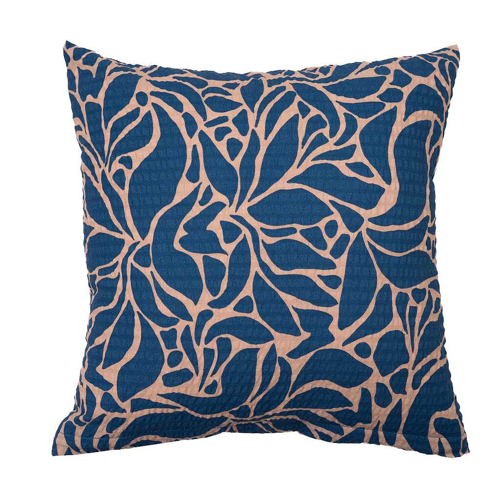 DADKA VRACOV Povlak na polštář krep Sorat tmavě modrý Rozměr: 40x50