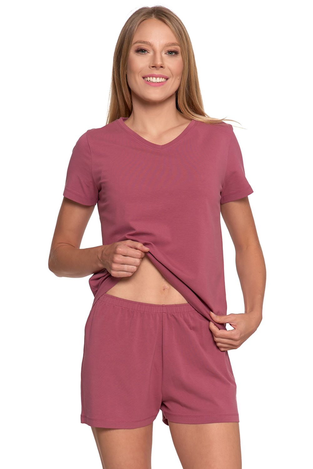 Dámské pyžamo Moraj PDD2800-005 Barva: Růžová, Velikost: XL