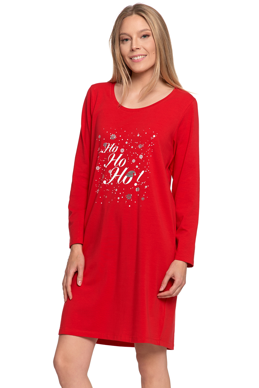 Dámská noční košile Moraj PDK2800-003 Barva: Červená, Velikost: S