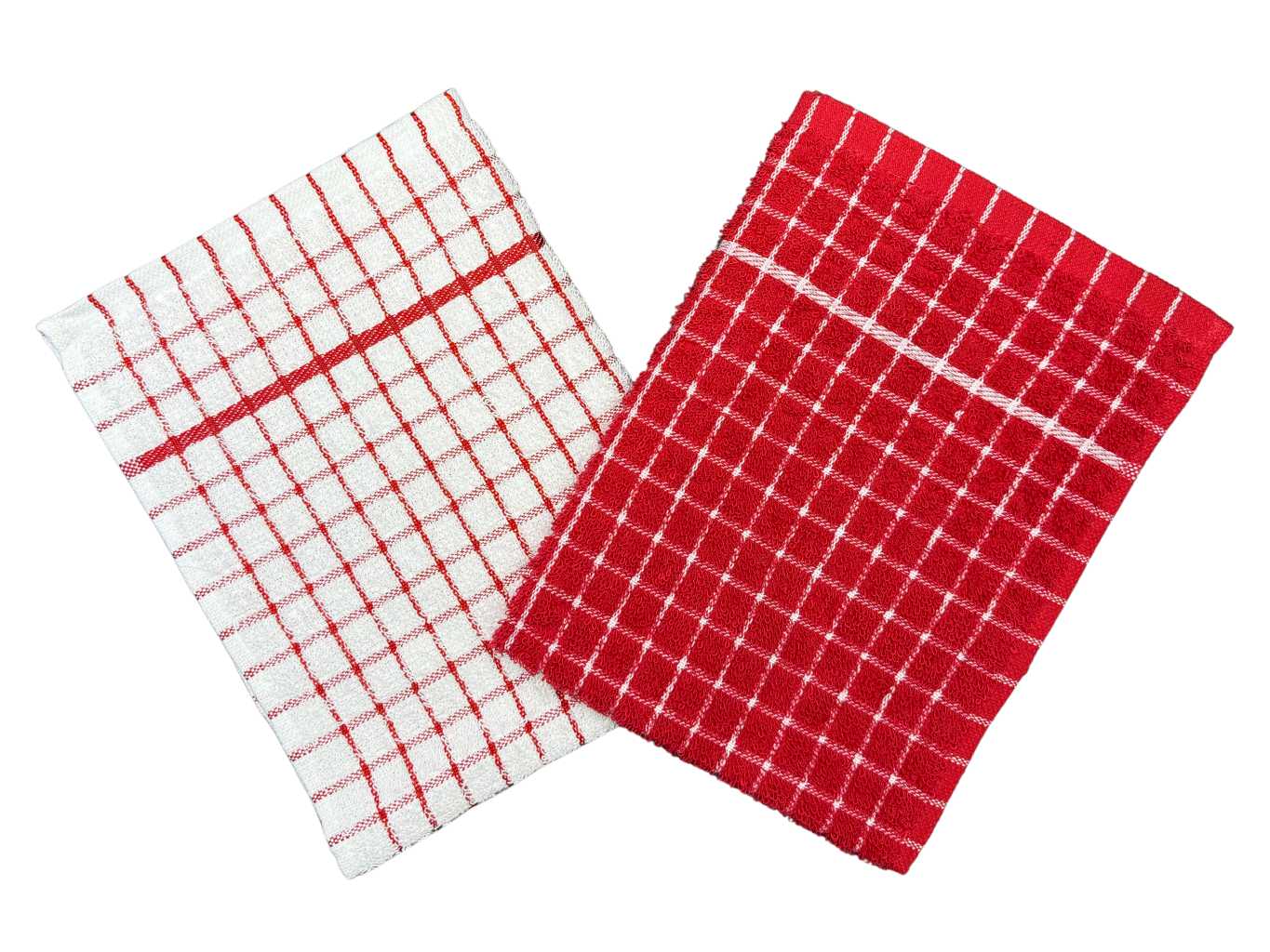 Jerry Fabrics Utěrka froté Olga červenobílá (bal.2 ks)