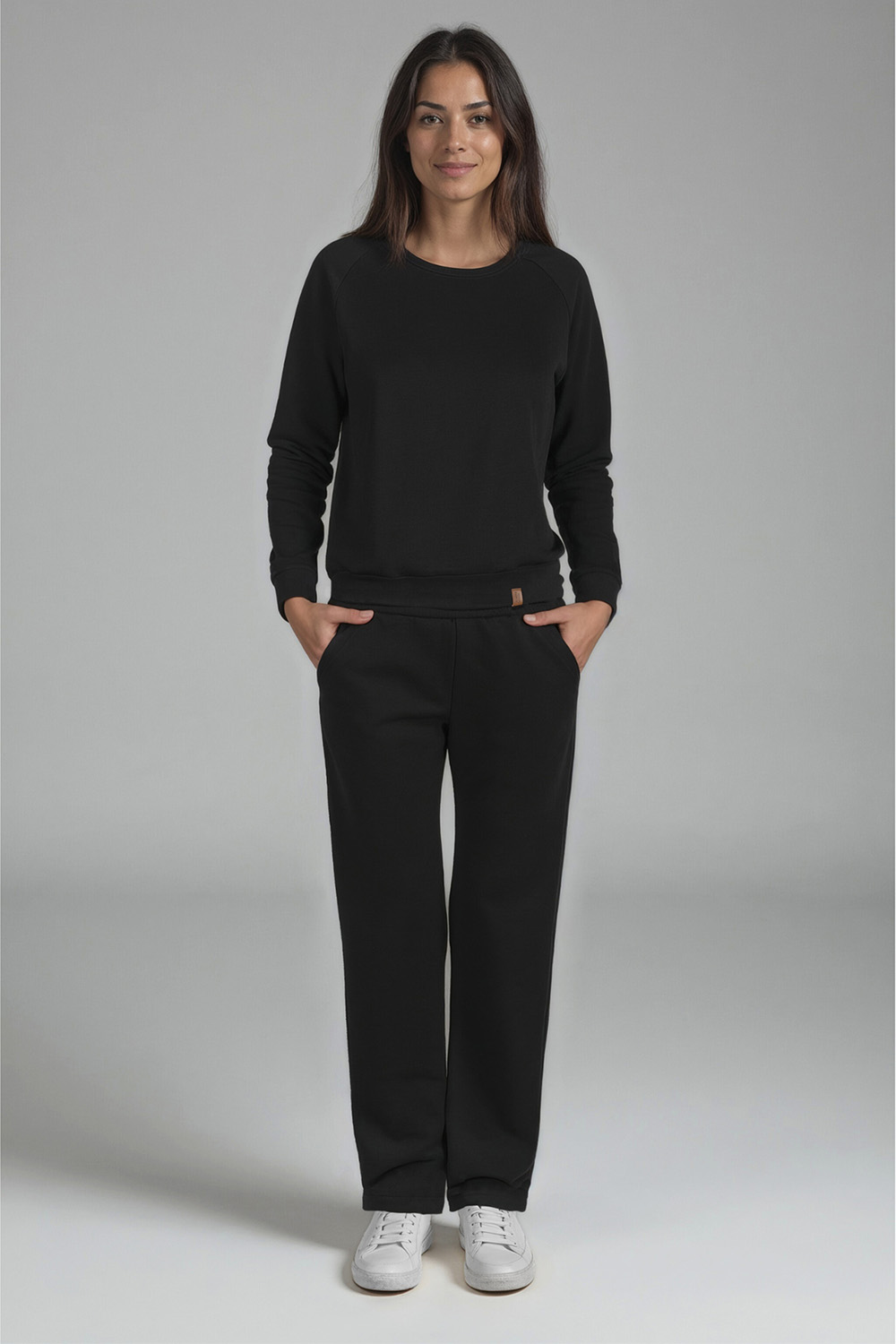 Dámská tepláková souprava Vivisence 9205kmpl Barva: Černá, Velikost: XL