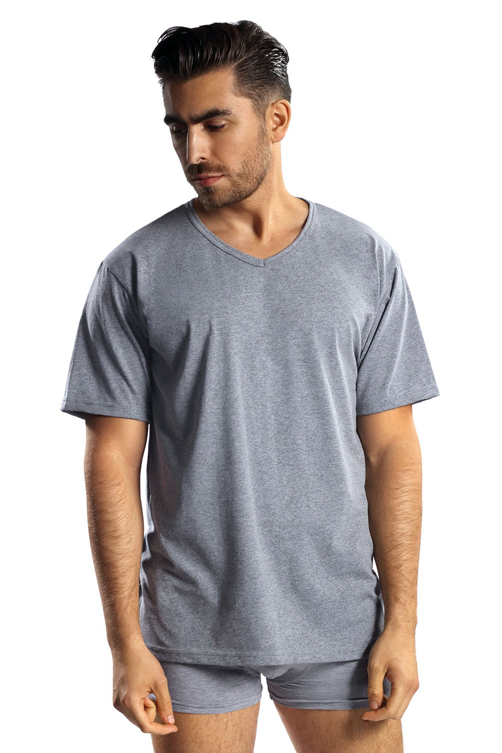 Pánské tričko Reviver F5571 T2 Barva: Šedá, Velikost: S