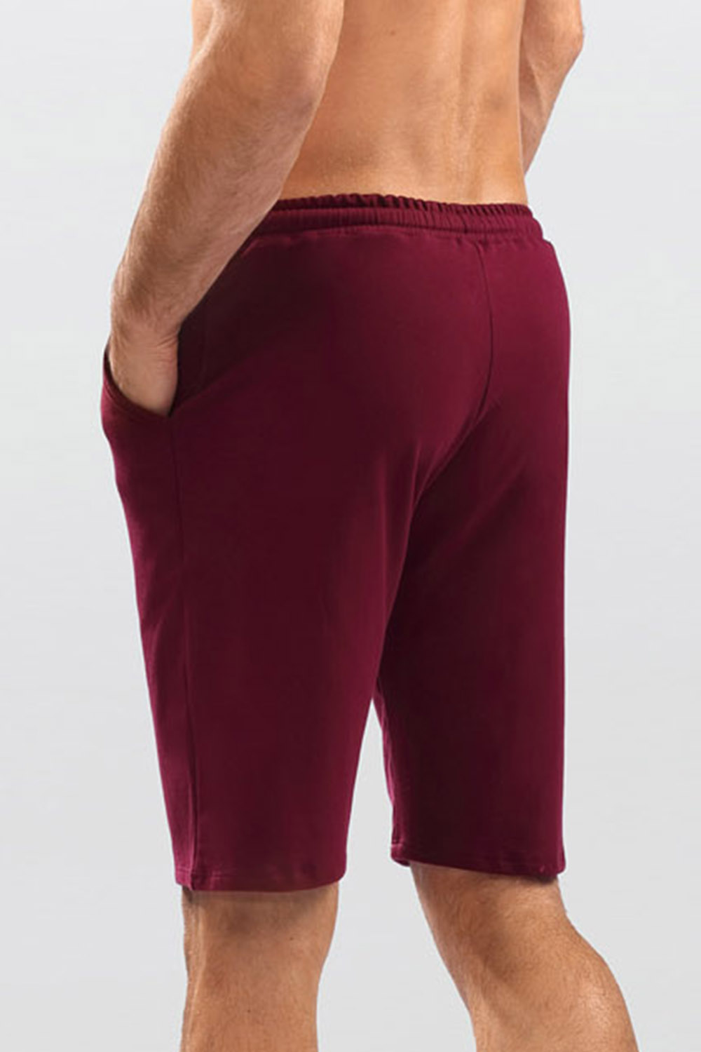 Pánské kraťasy Dkaren Samuel Barva: Bordó, Velikost: M