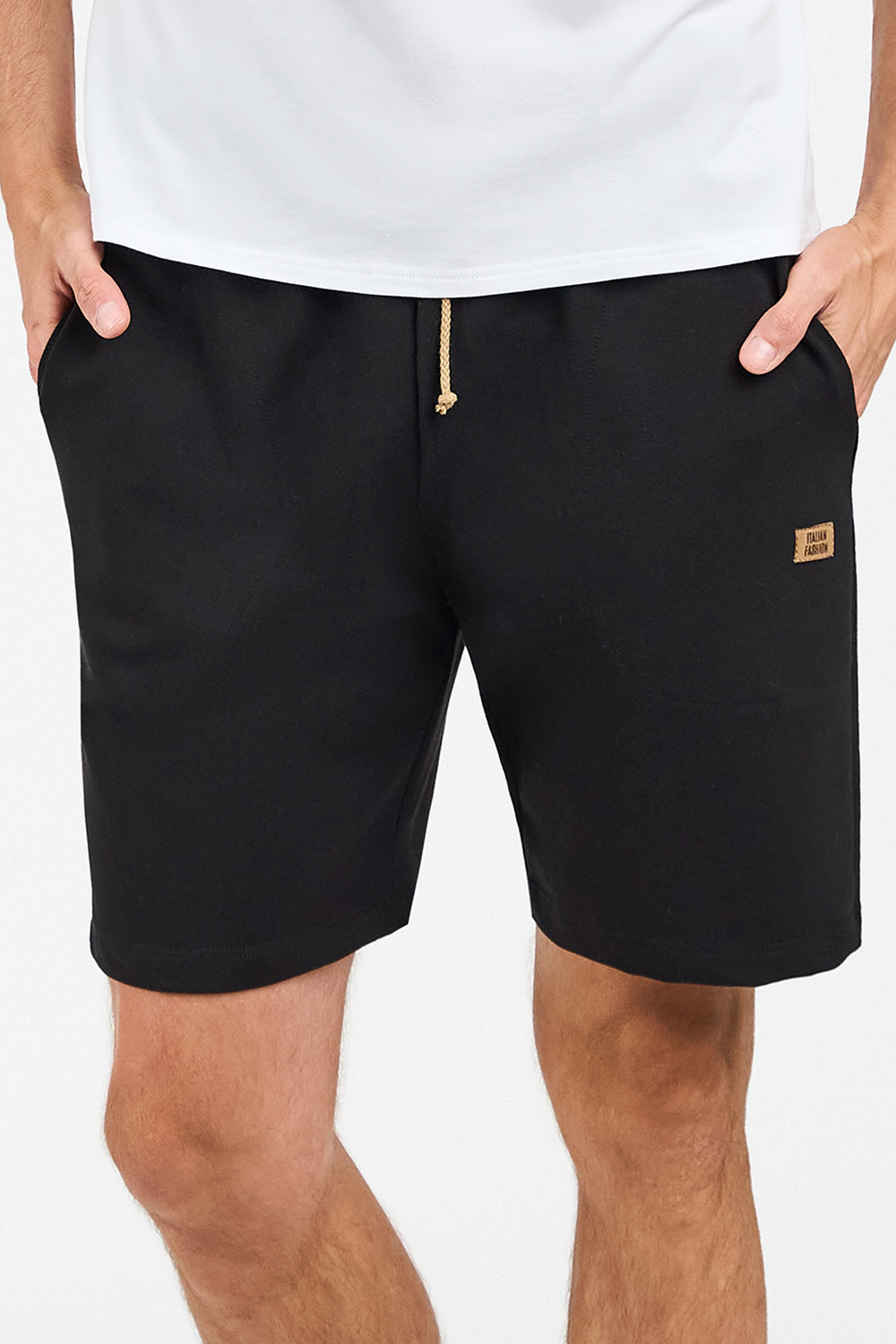 Pándké kraťasy Italian Fashion Lider kr.sp. Barva: Černá, Velikost: XL