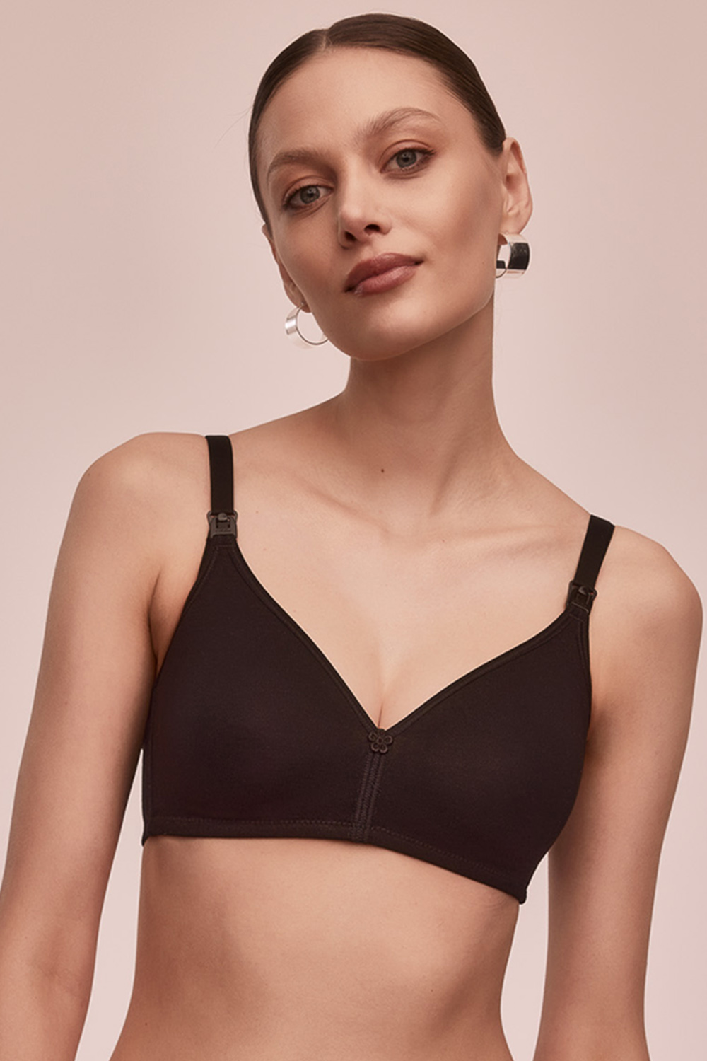 Kojící podprsenka Alles Mama Easy M Barva: Černá, Velikost: 90E