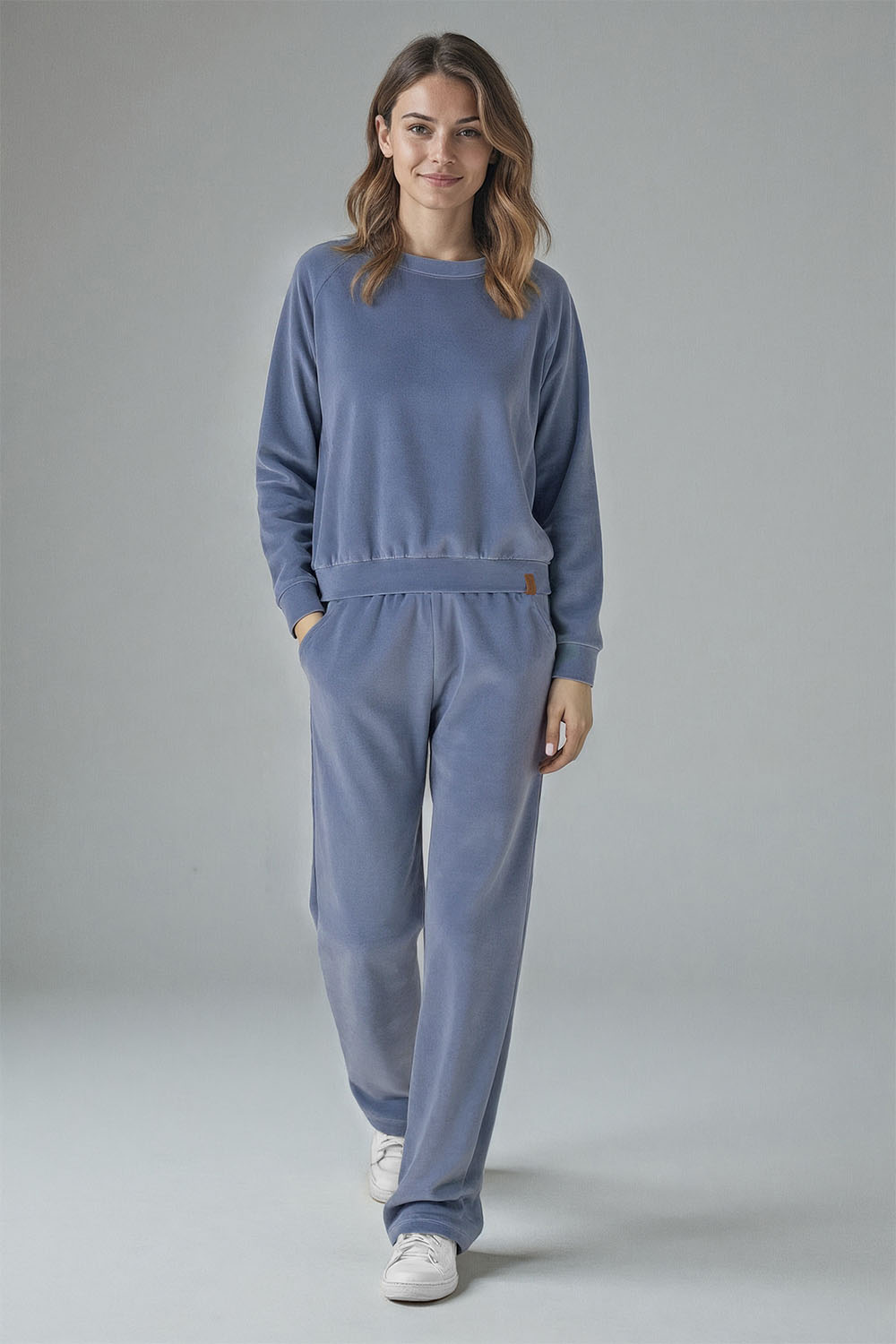 Dámská tepláková souprava Vivisence 9206kmpl Barva: Modrá, Velikost: XL