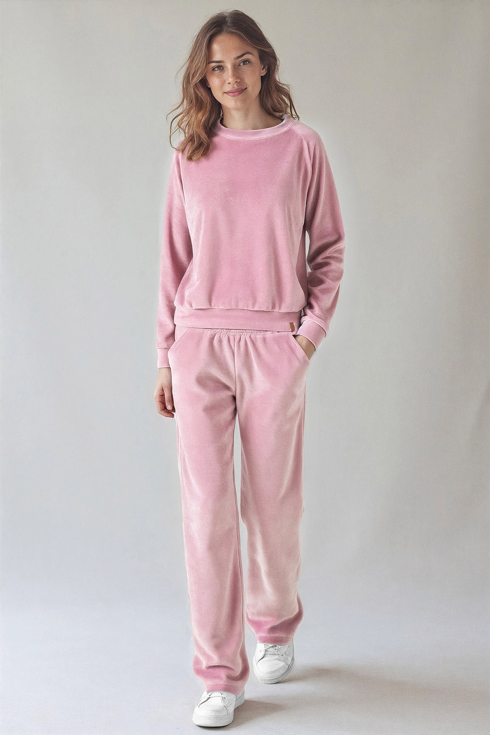 Dámská tepláková souprava Vivisence 9206kmpl Barva: Růžová, Velikost: M