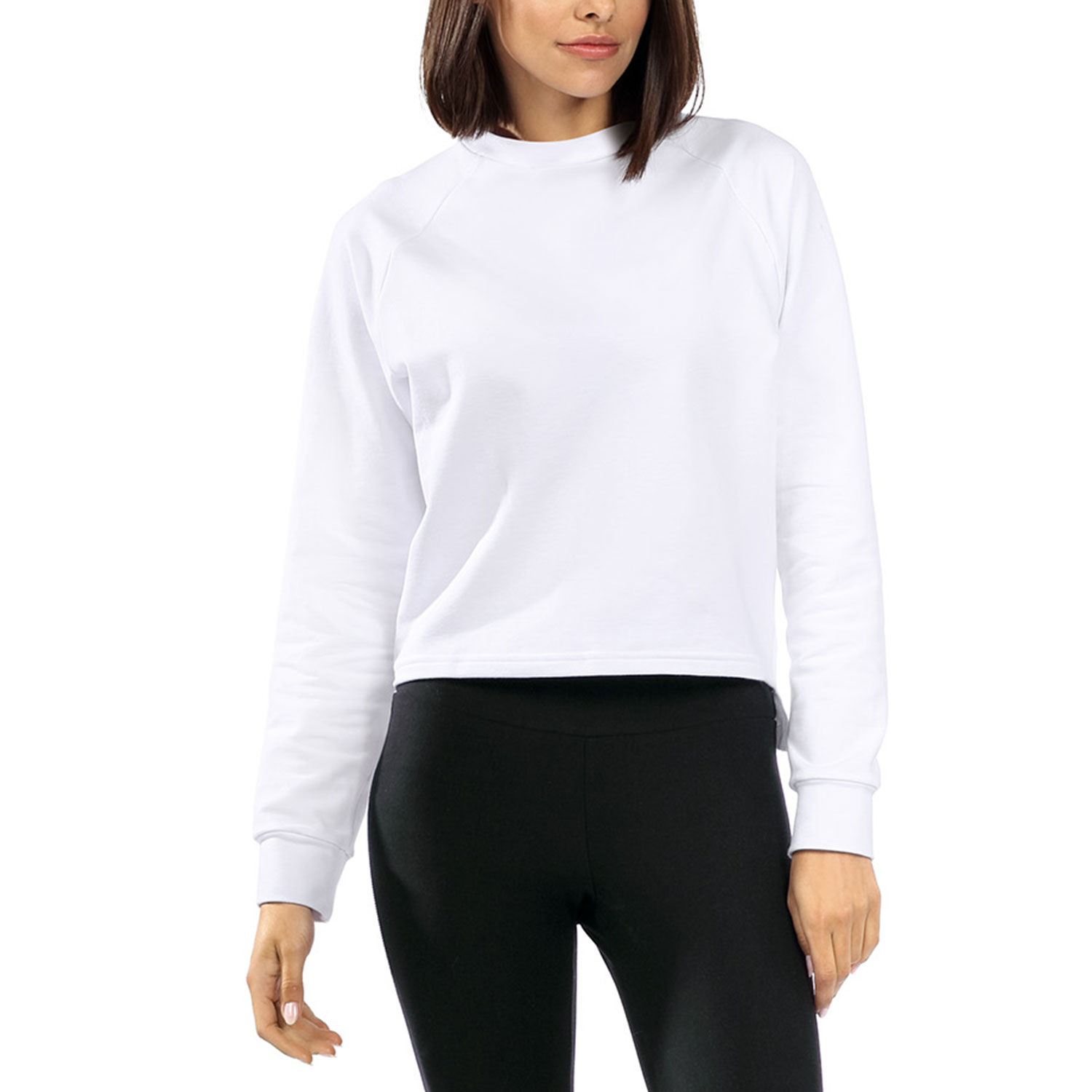 Dámská mikina Reviver F5534 Barva: Bílá, Velikost: L