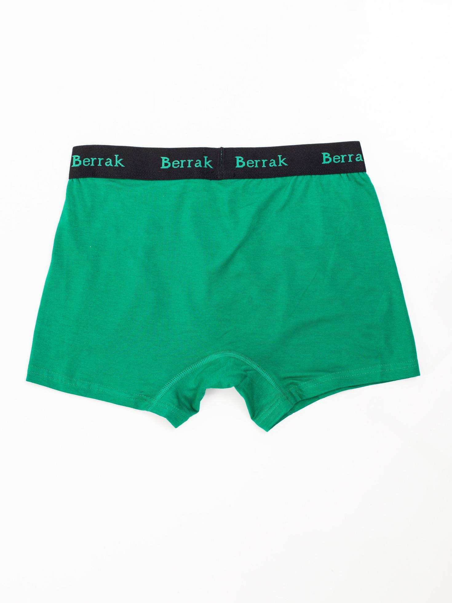 Boxerky BR-BK-4476.28P BERRAK Barva: Zelená, Velikost: XL