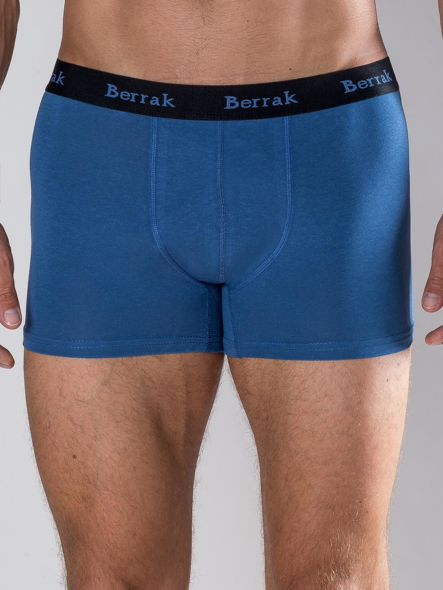 Boxerky BR-BK-4476.28P BERRAK Barva: Modrá - tmavě, Velikost: 2XL