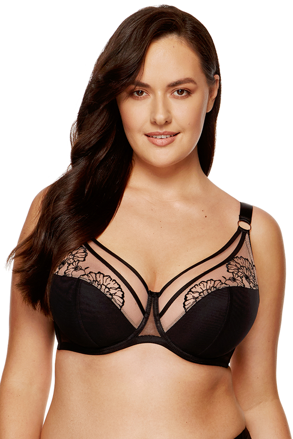 Podprsenka Gorteks Kala/B3 Barva: Černá, Velikost: 90F