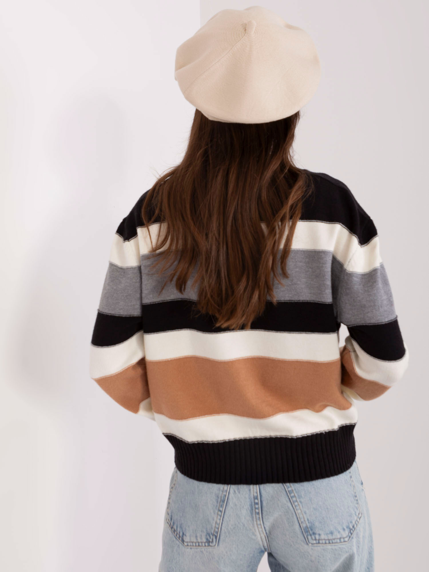 Wool Fashion Italia Baret -AT-CZ-231305.82P Barva: Smetanová, Velikost: UNI