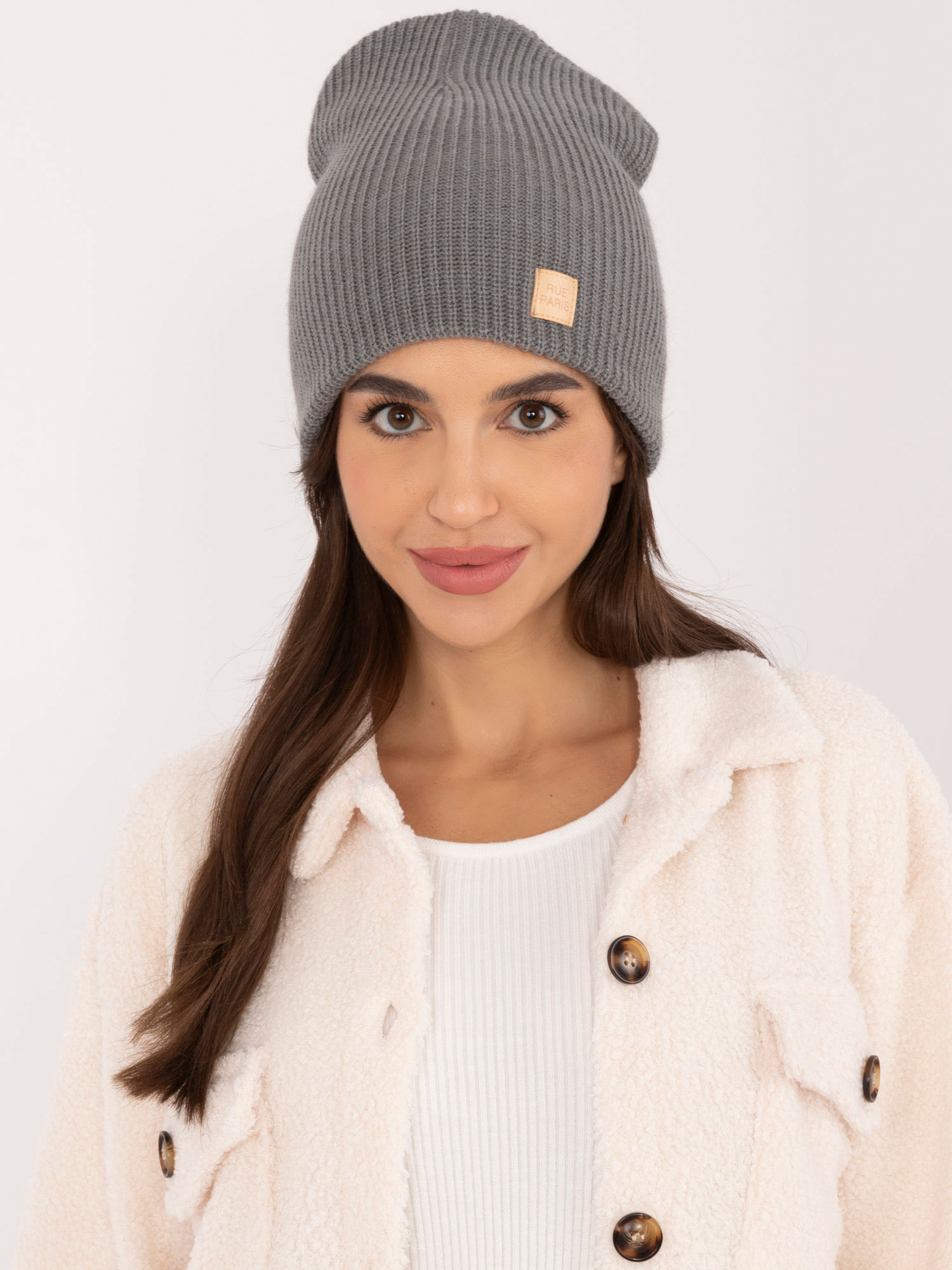 Čepice JK CZ 50.25 tmavě šedá jedna velikost