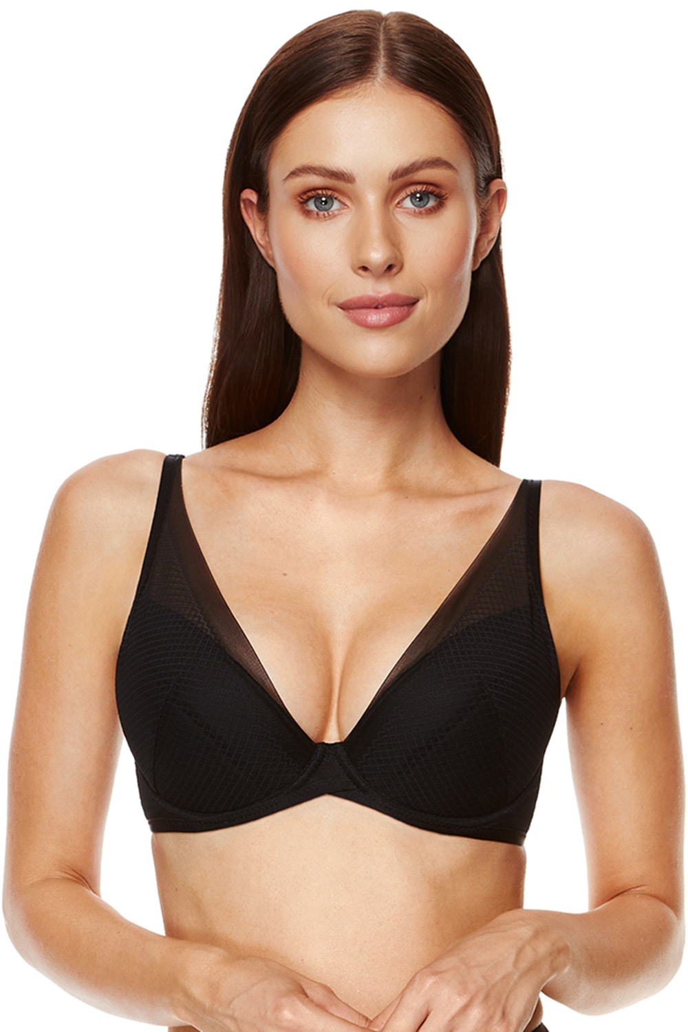 Podprsenka Gorteks Holly/B1 Barva: Černá, Velikost: 65C