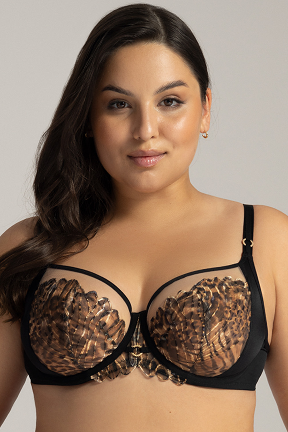 Podprsenka Ava 2144 Liana Barva: Černá, Velikost: 70H