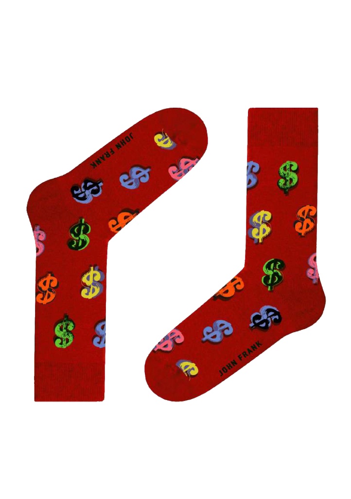 Dámské ponožky John Frank WJFLSFUN-CH13 Barva: Vícebarevná, Velikost: UNI