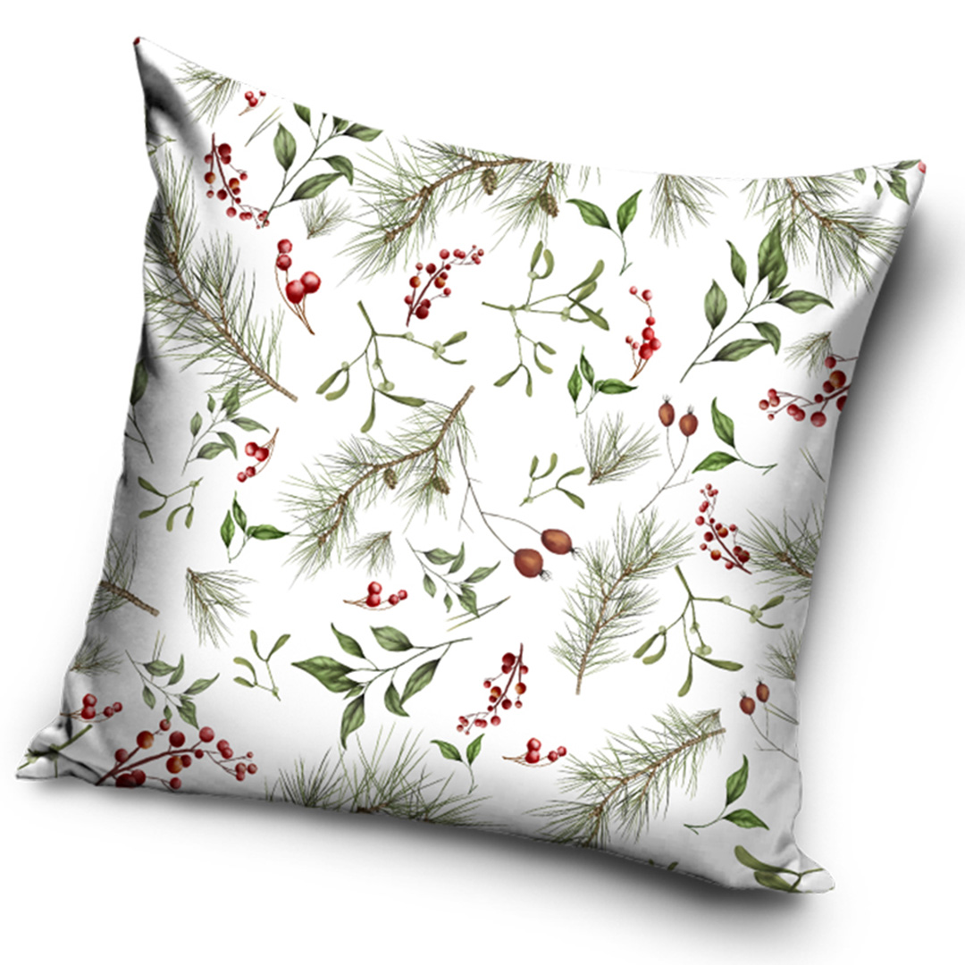 TipTrade s.r.o. Vánoční povlak na polštářek Zimní Vůně Lesa