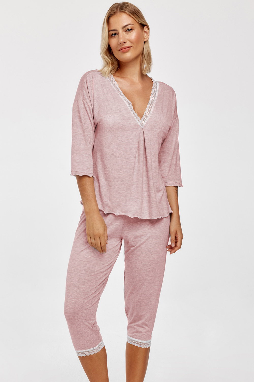 Dámské pyžamo Azal Barva: Růžová, Velikost: XL