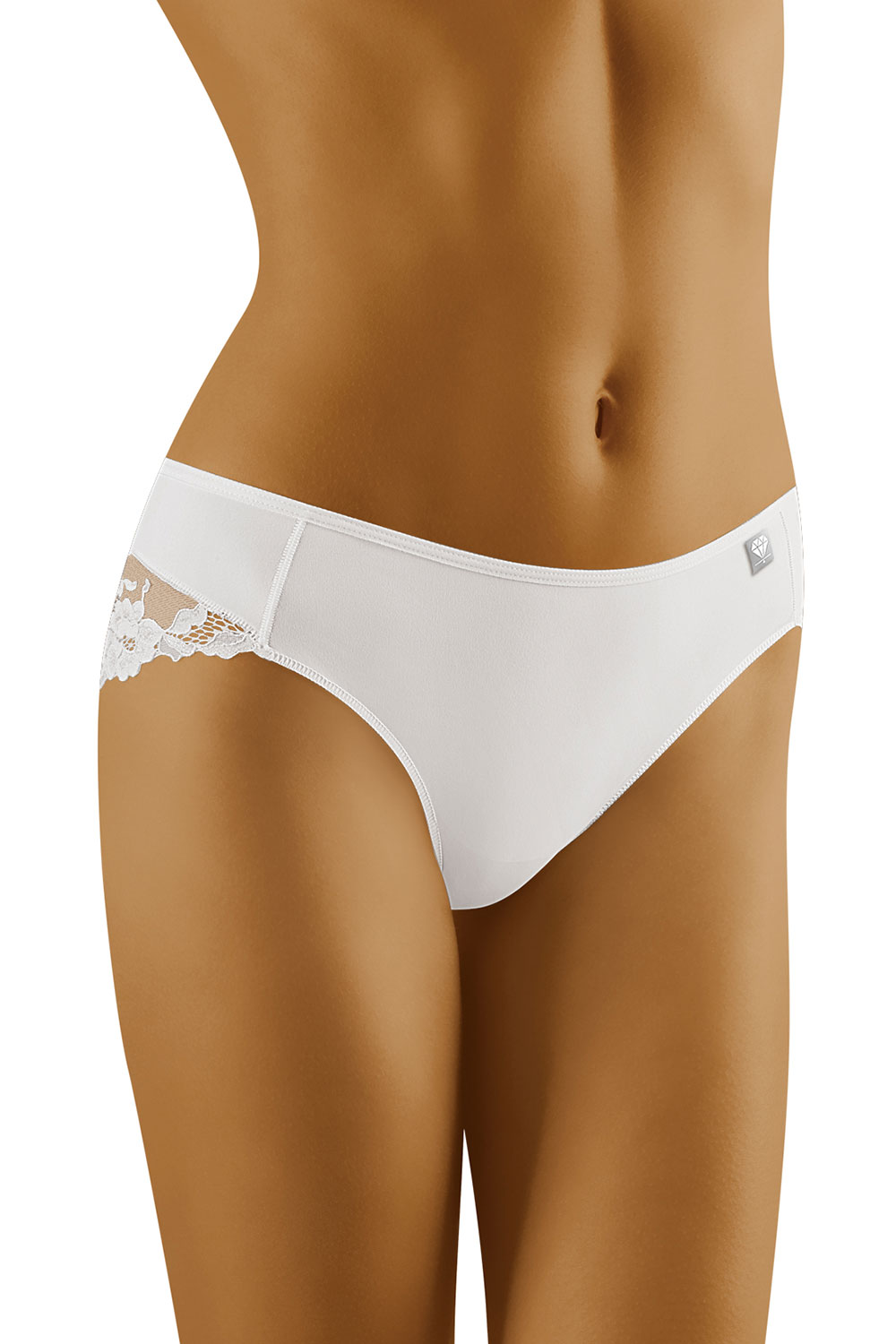 Kalhotky Wol-Bar Diamond 3512 Barva: Bílá, Velikost: M