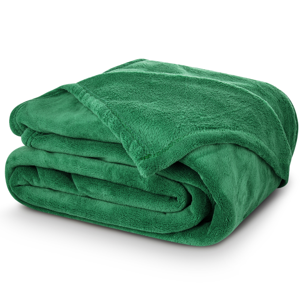 Carbotex Deka mikroplyš 150x200 cm Zelená