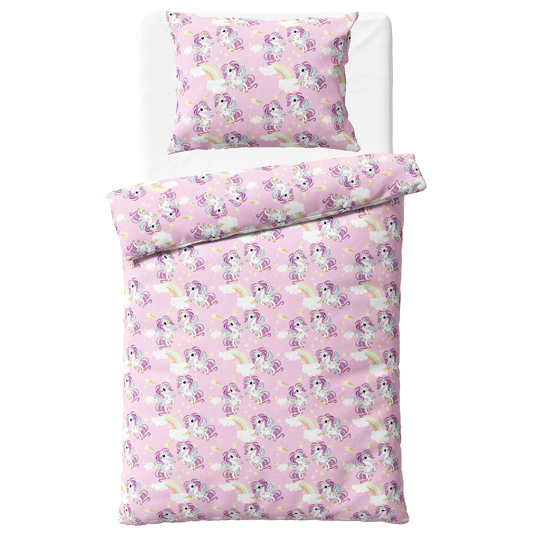 TipTrade s.r.o. Dětské povlečení Jednorožec Duhový Svět