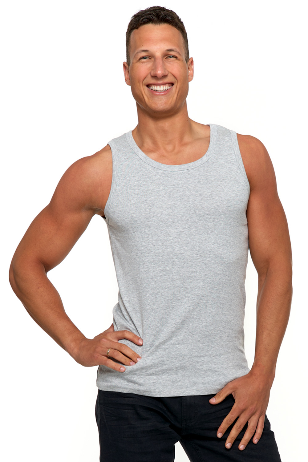 Tílko Moraj BMP 650-002 Barva: Šedá, Velikost: 2XL