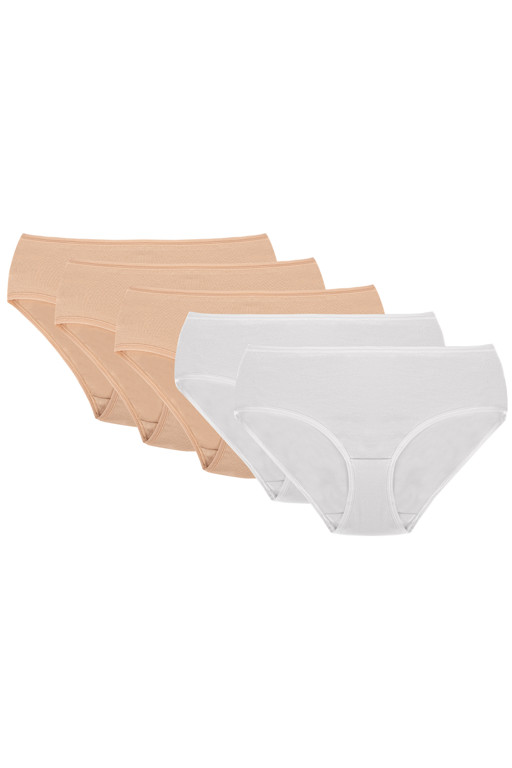 Vivisence 4002 5-pack Barva: Béžová, Velikost: L