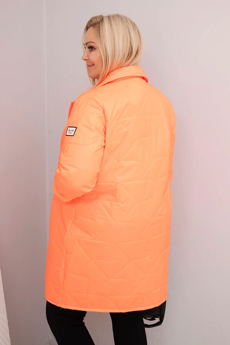 Kesi Dámská bunda Plus Size 5554 Barva: Černá, Velikost: UNI (obrázek 7)