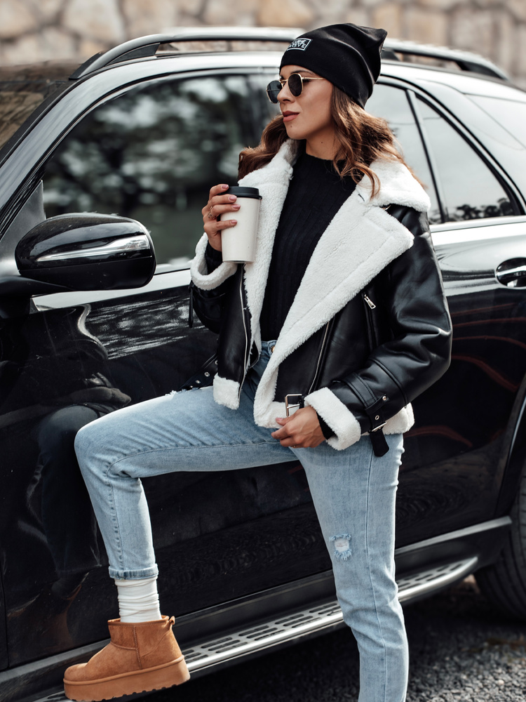 Dámská zimní bunda BELLCIAO Dstreet TY4687 Barva: Černá, Velikost: S