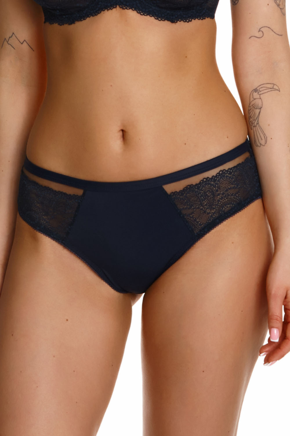 lupo Kalhotky Lupoline 2401 Barva: Modrá - tmavě, Velikost: 48