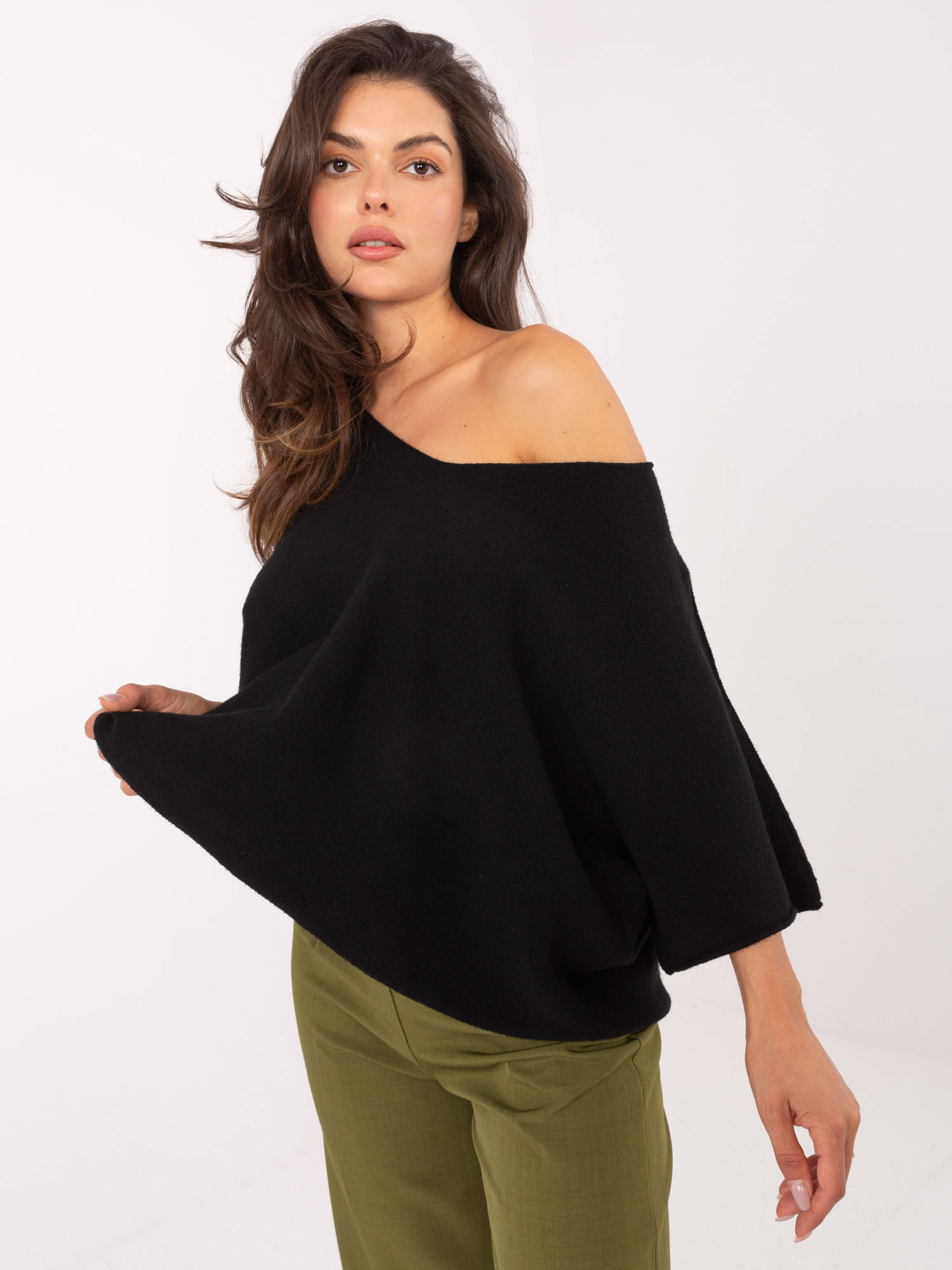 Jumper IT SW 2202.52 černý jedna velikost