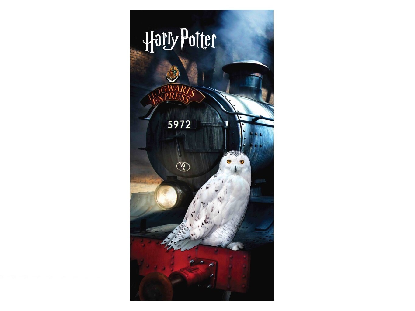 Jerry Fabrics Osuška Harry Potter Hedwig 70x140 cm