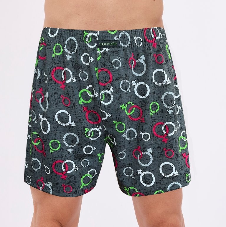 Trenýrky Cornette classic 001/190 Barva: Šedá, Velikost: 4XL