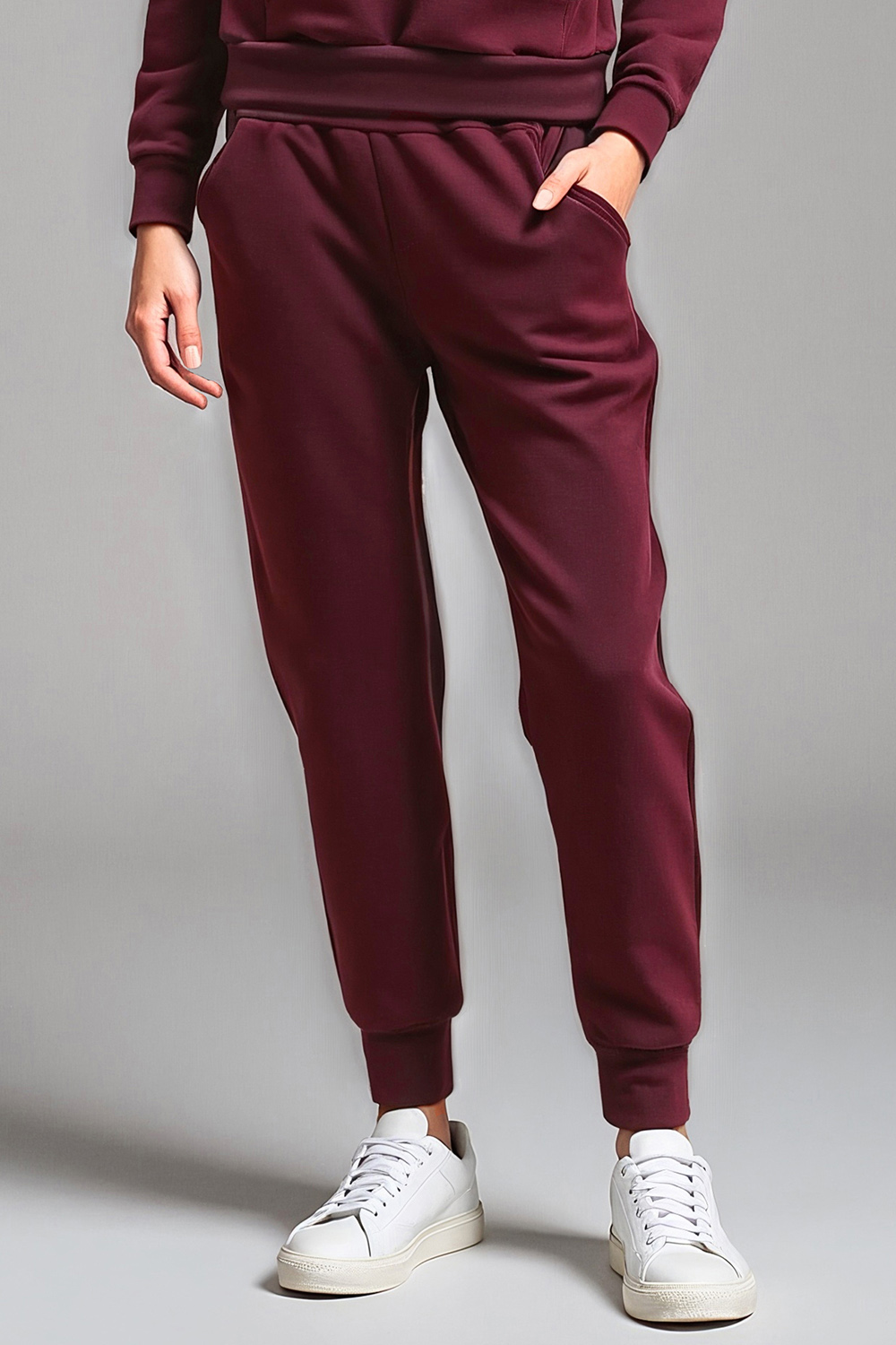 Dámské tepláky Vivisence 9103 Barva: Bordó, Velikost: S