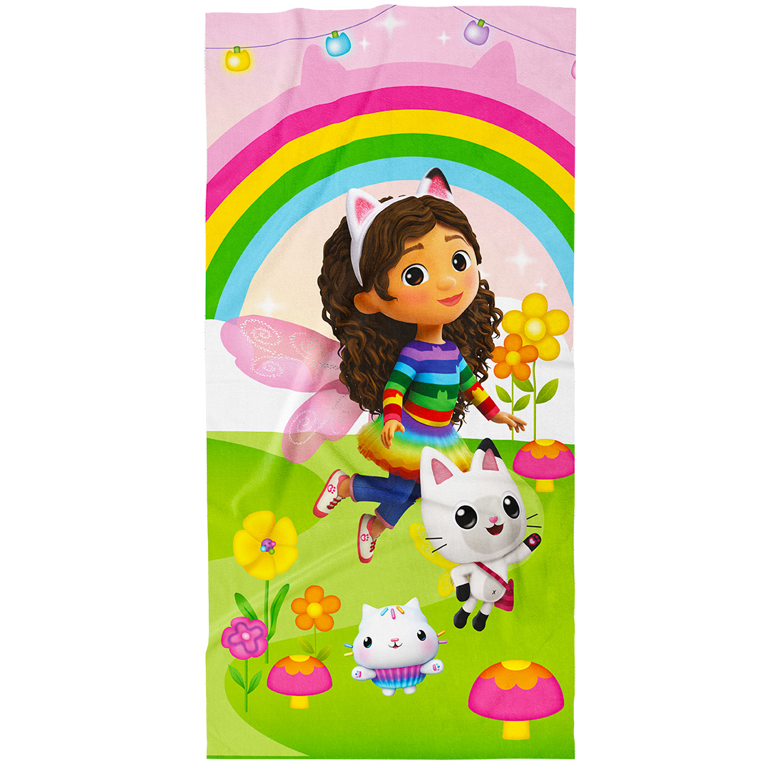 Carbotex Dětská osuška Gábinin Kouzelný Domek Kočíčí Víla