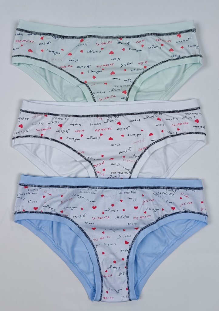 DÁMSKÉ KAHOTKY LOVELYGIRL 6478 Barva: Vícebarevná, Velikost: XL