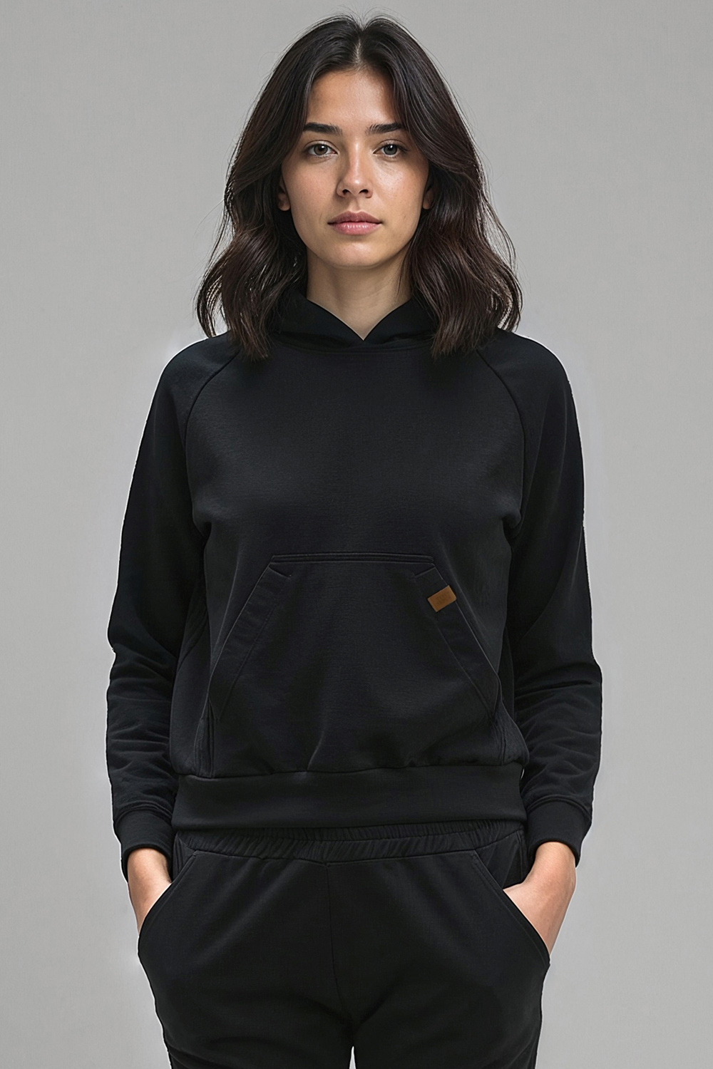 Dámská mikina Vivisence 9003 Barva: Černá, Velikost: 2XL