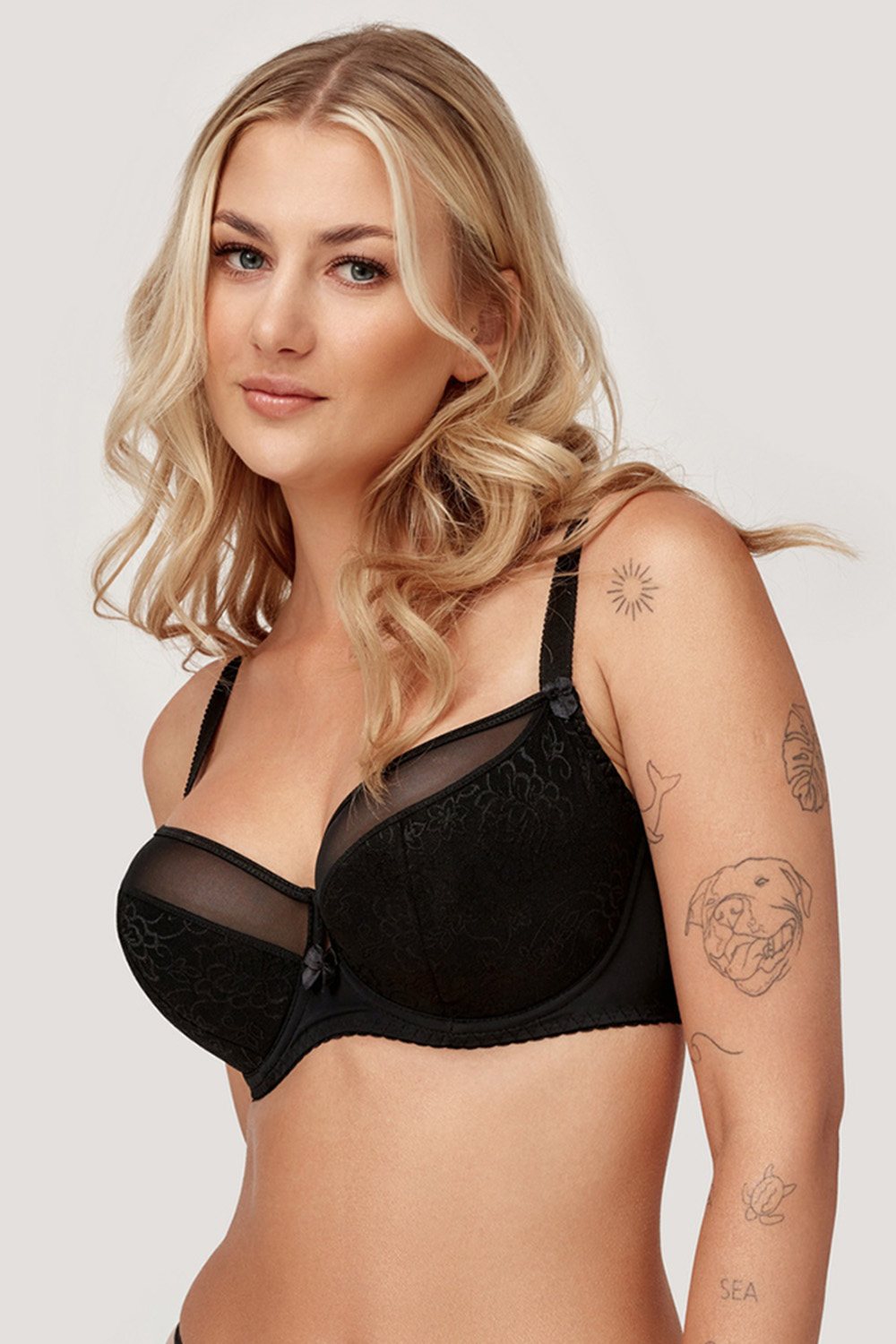 Podprsenka Azal Vanessa Barva: Černá, Velikost: 80G