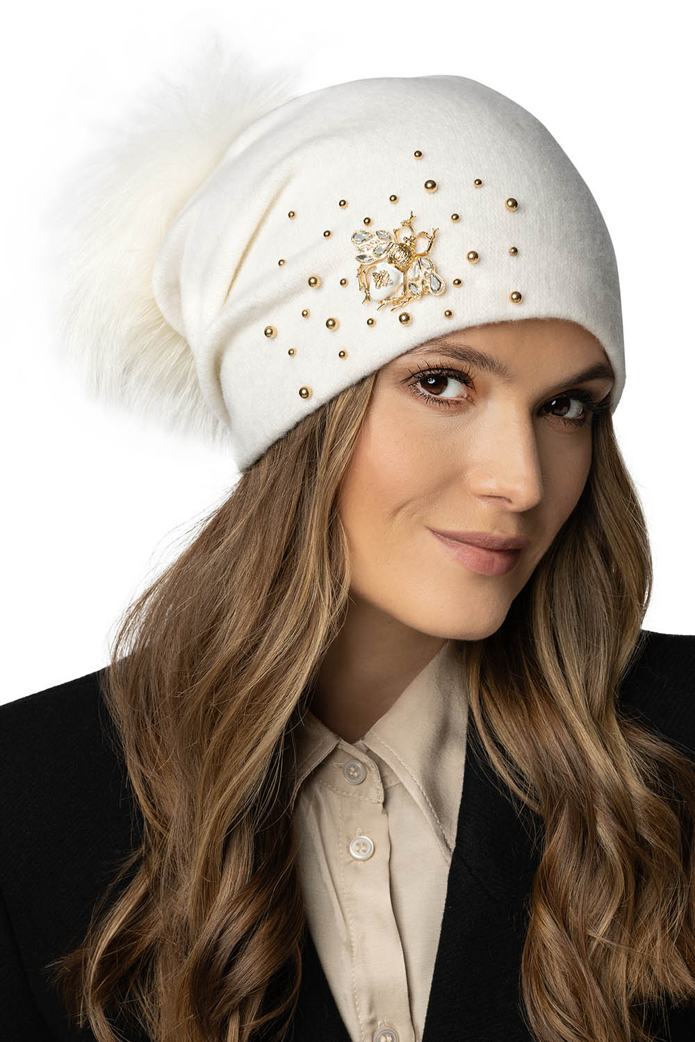 Čepice Vivisence 7079 Barva: Smetanová, Velikost: UNI