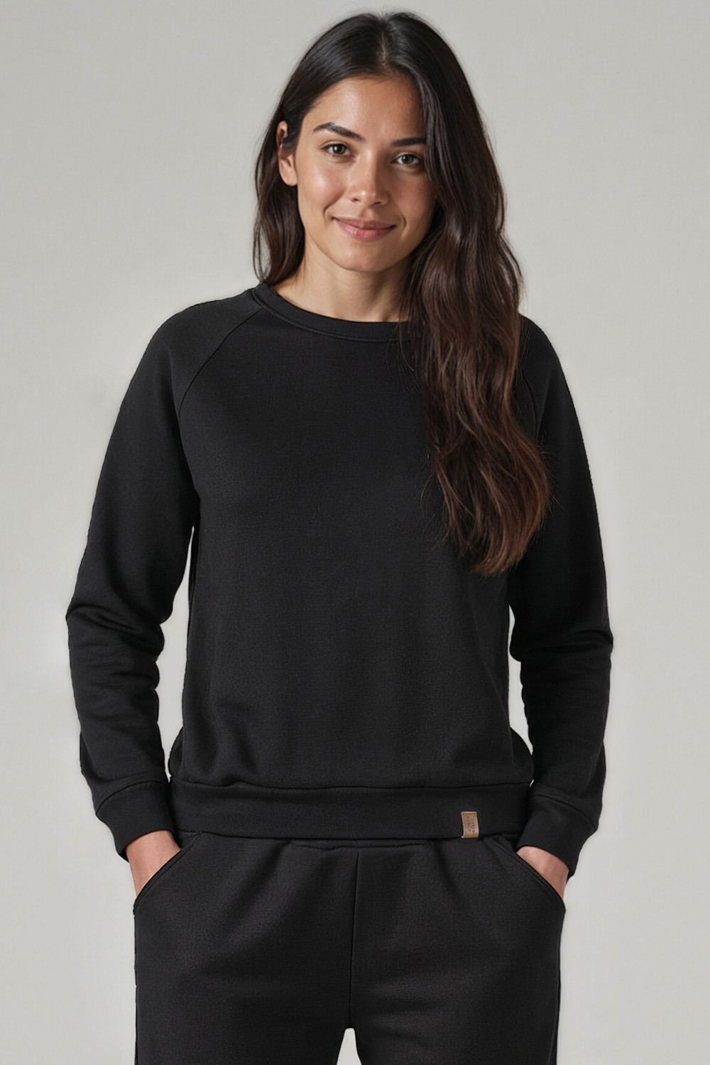 Dámská mikina Vivisence 9004 Barva: Černá, Velikost: M