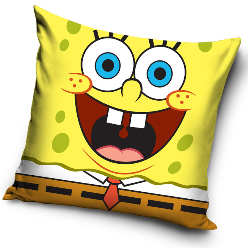 Levně Carbotex Dětský polštářek Sponge Bob