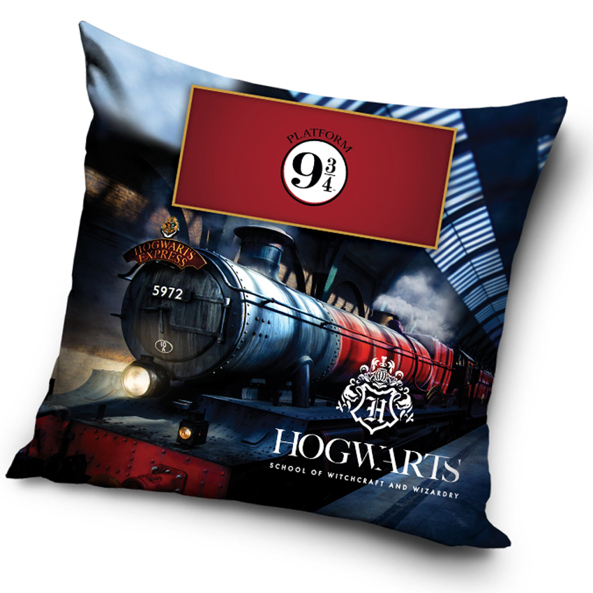 Levně Carbotex Polštářek Harry Potter Expres do Bradavic