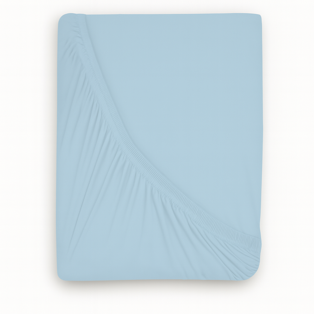 Kvalitex Jersey prostěradlo s lycrou světle modré Varianta: 160x200cm