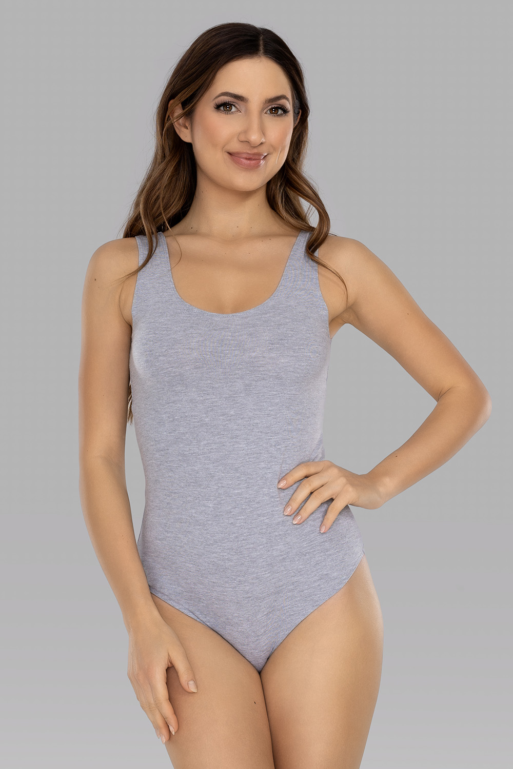 Body Mitex Mila Barva: Šedá, Velikost: 2XL