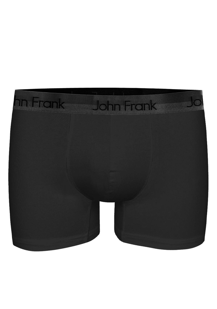 Pánské boxerky John Frank JFBPB01 Barva: Černá, Velikost: L